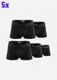 BOXERSHORTS (5er-Pack) <br /><b>ALL BLACK</b> | V.4