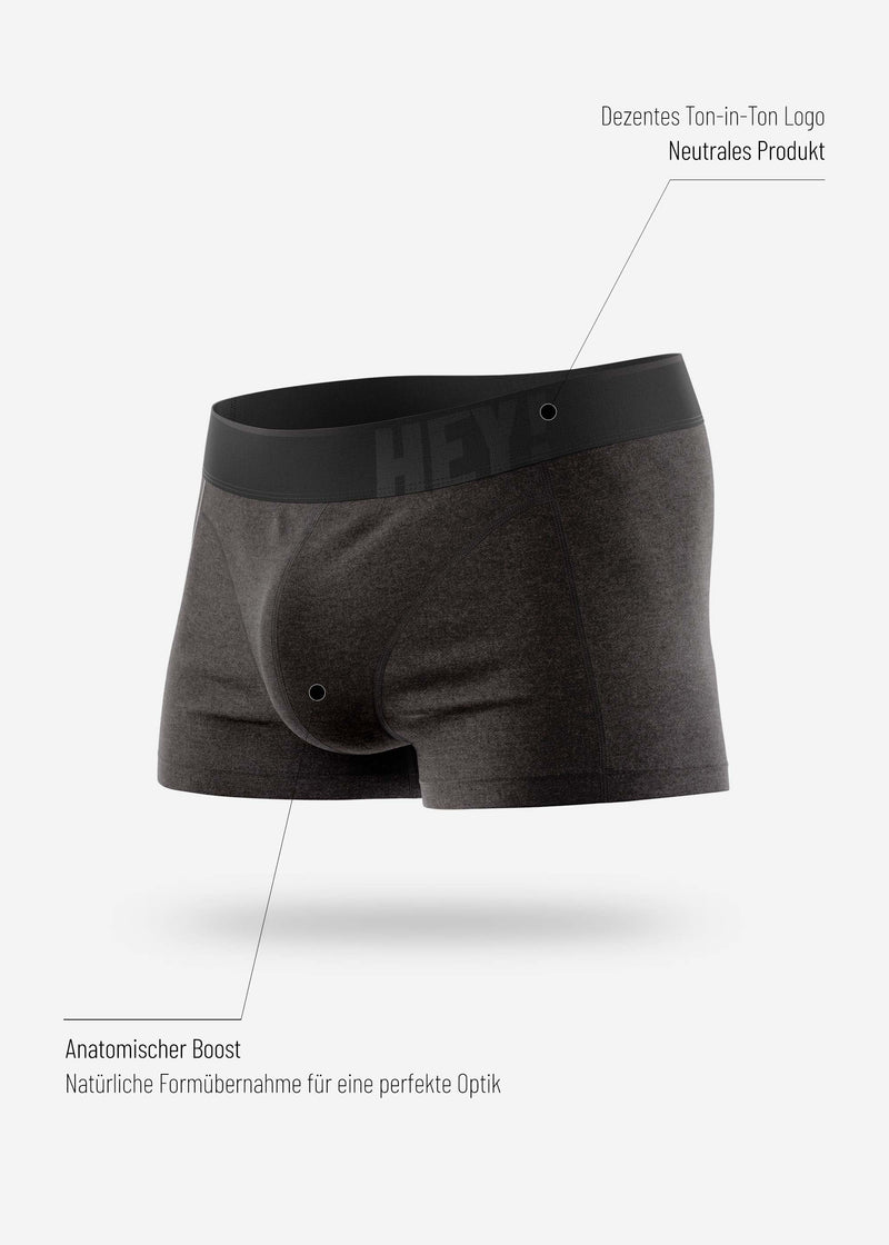 BOXERSHORTS <br /><b>CLASSIC ASH GREY</b>